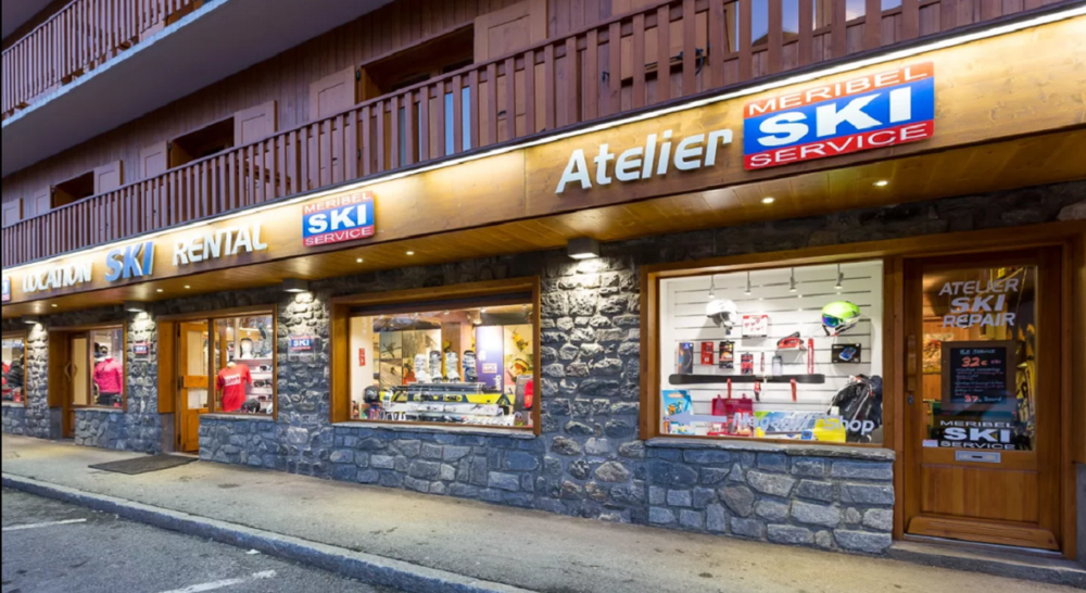 vitrines Meribel Ski Services