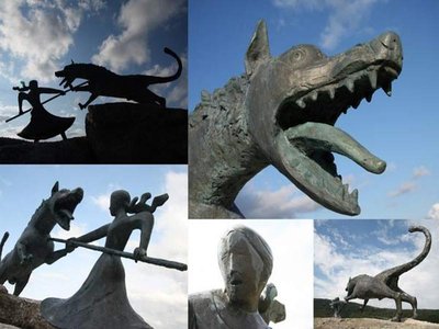 La statue d'Auvers
