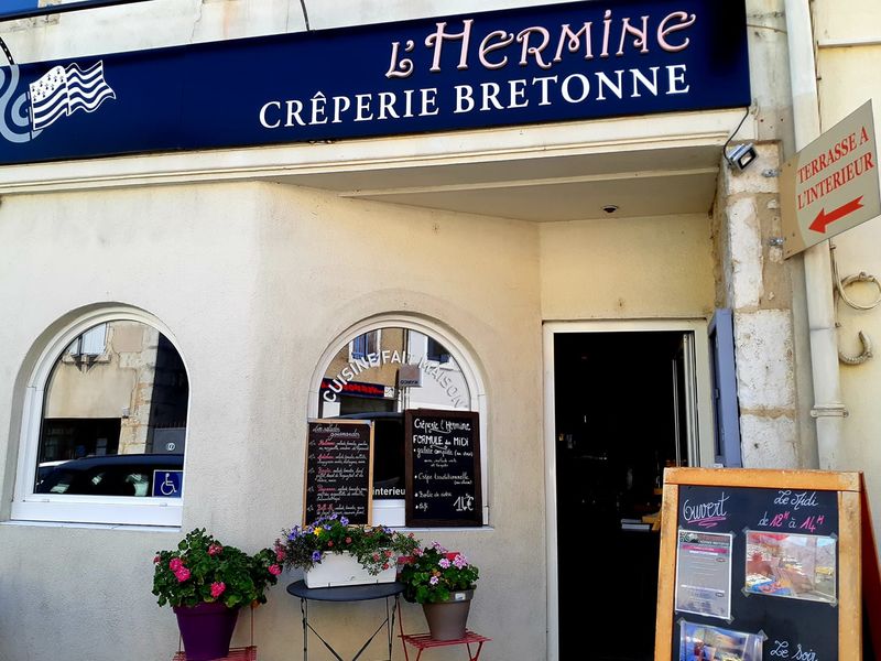 Avant du restaurant