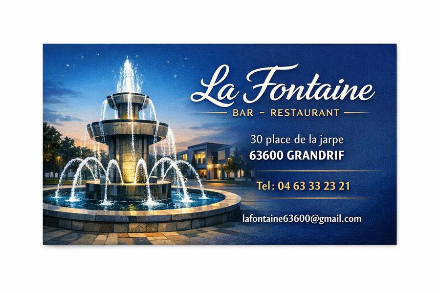 Restaurant la Fontaine_Grandrif