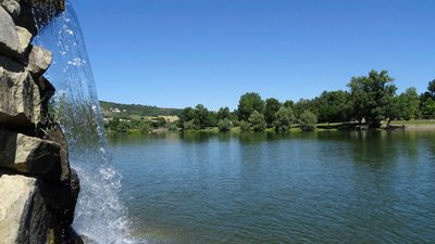 Plan d'eau de Cournon - zone de loisirs