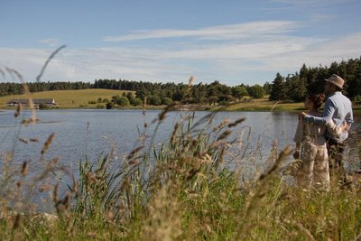 A l'approche - le luxe des grands espaces