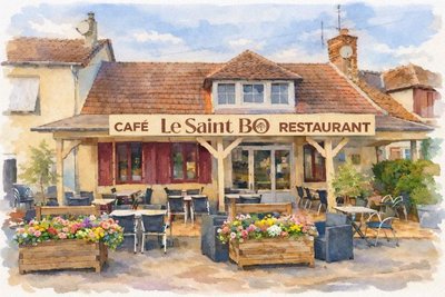Café-restaurant : Le Saint-Bo_Saint-Bonnet-Tronçais