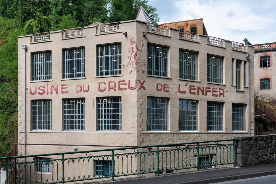 Site du Creux de l'Enfer après restauration