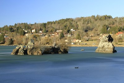 pêche au lac de la Cassière