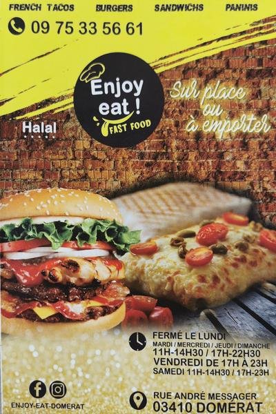 Restauration rapide : Enjoy Eat Domérat_Domérat