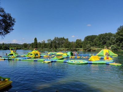 Slidesparc lac des vernets saint uze