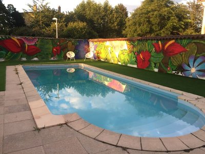 Piscine ouverte de juin à septembre