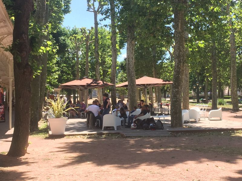 Terrasse Parc des Sources