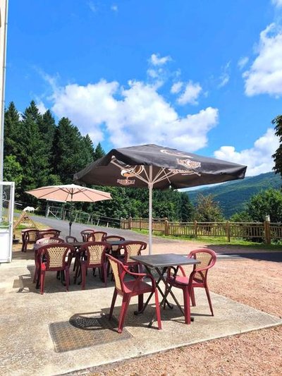En terrasse