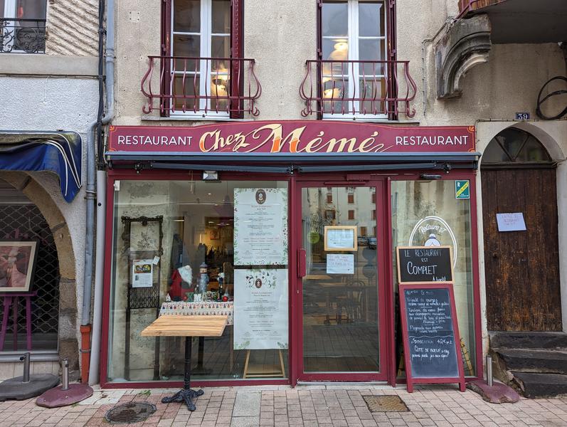 Devanture Chez Mémé Issoire