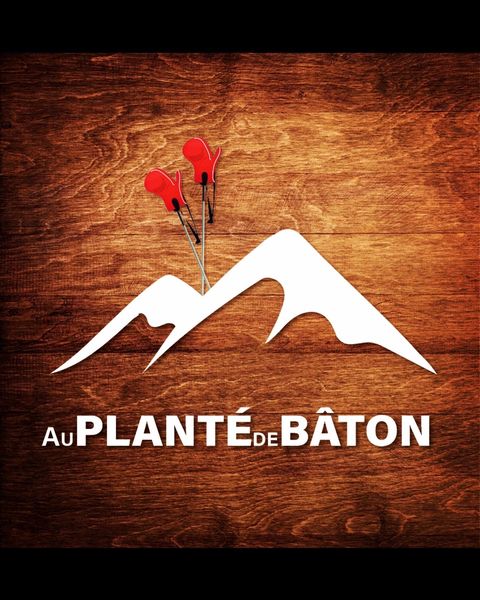 Logo au planté de bâton