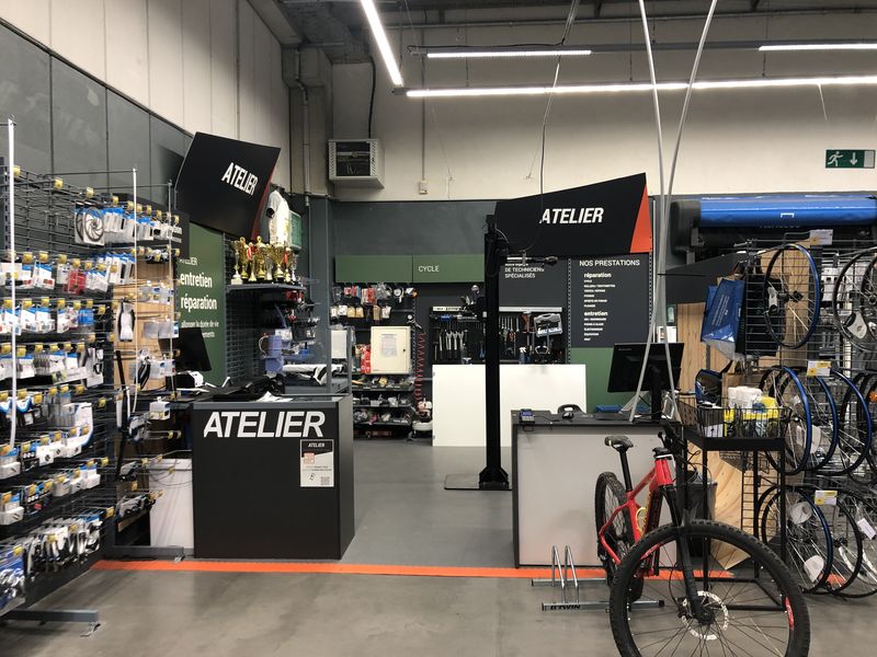 Atelier réparation vélos
