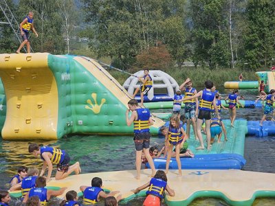 Jeux aquatiques gonflables
