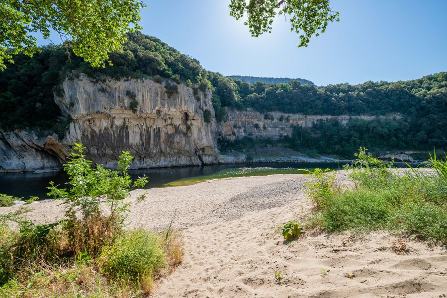 Plage du camping