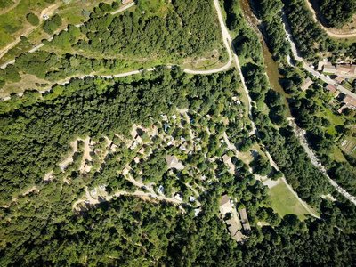 Vue aérienne