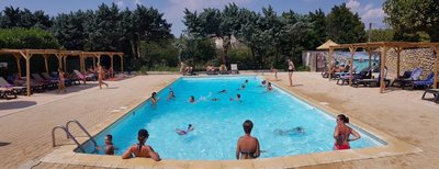 La piscine chauffée