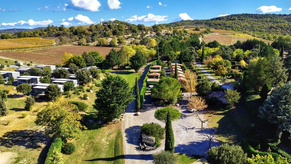 Camping vu du ciel