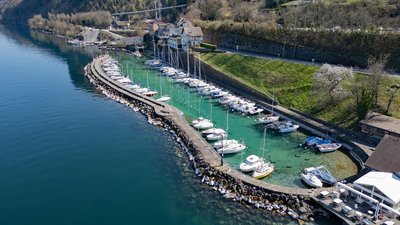 Port de plaisance Meillerie - Drone