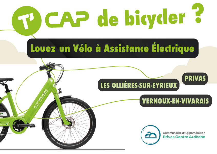 Visuel TCAP Location de vélo