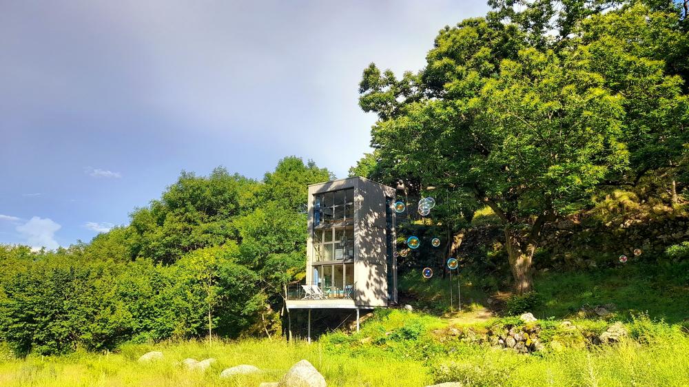 cabane la tour bleue