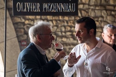 Olivier Pézenneau en dégustation