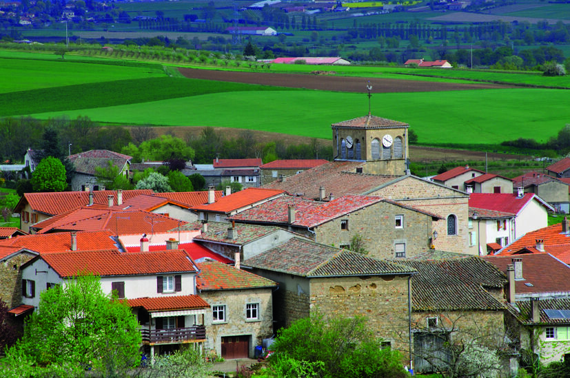 Vue générale du village CHAUSSAN