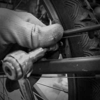 Positionnement patin Vbrake