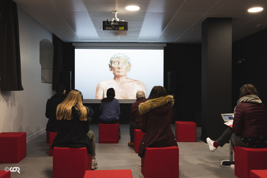 Salle de projection des collections