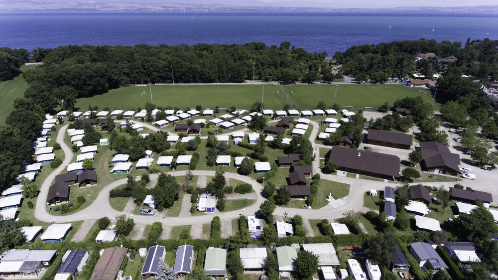 Camping Campéole - La Dranse vu des airs