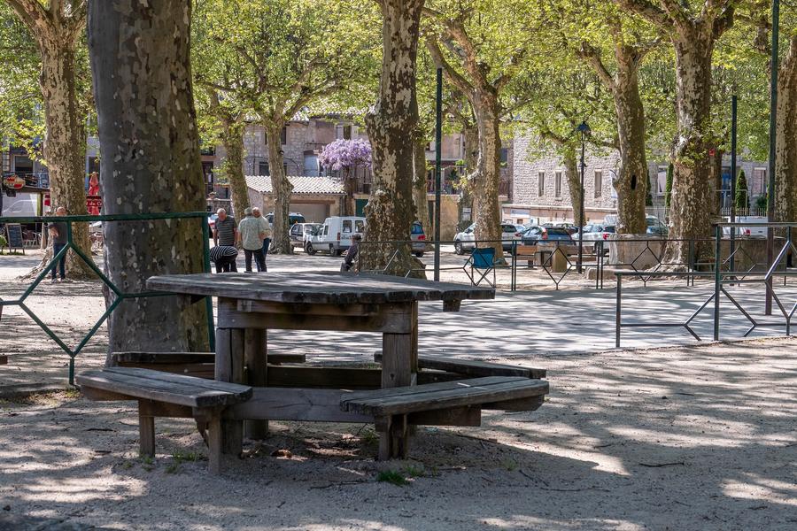 Aire de pique-nique de La Place de Jaujac