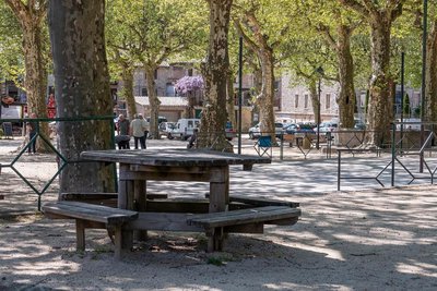 Aire de pique-nique de La Place de Jaujac