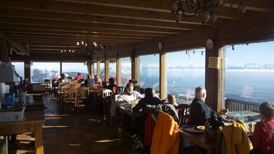 Intérieur vue sur Alpes