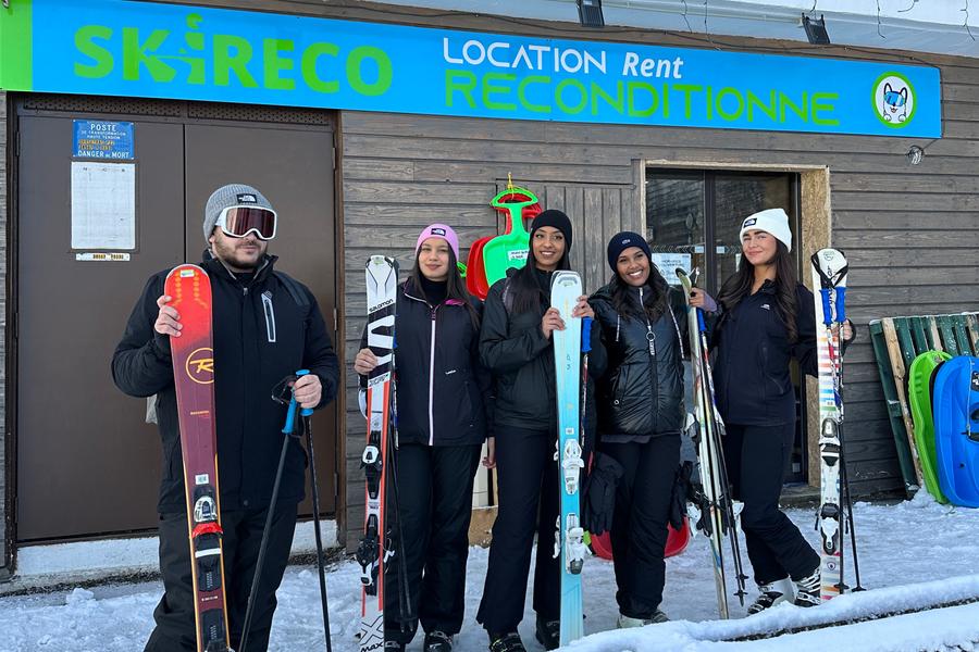 Skireco premier magasin de ski reconditionné Chamrousse