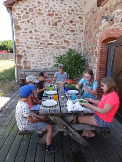 Terrasse agréable