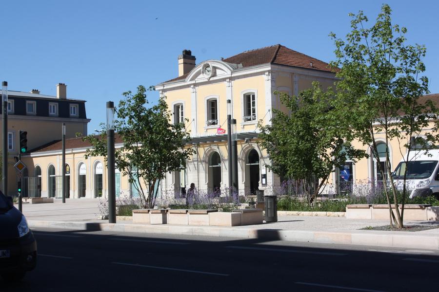 Point de vue Gare Bourg en Bresse