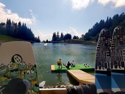 Photo téléski nautique Chamrousse