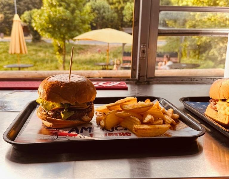 plateau burger frites