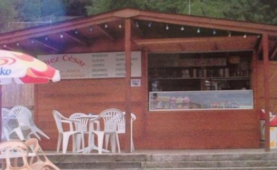 Sanck "Chez César" au bord du Lac de Monteynard à Treffort