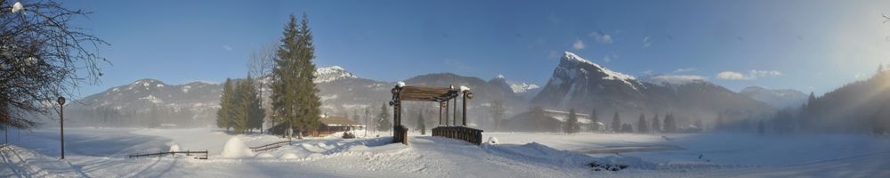 Base de loisirs Samoëns en hiver