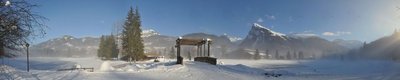 Base de loisirs Samoëns en hiver