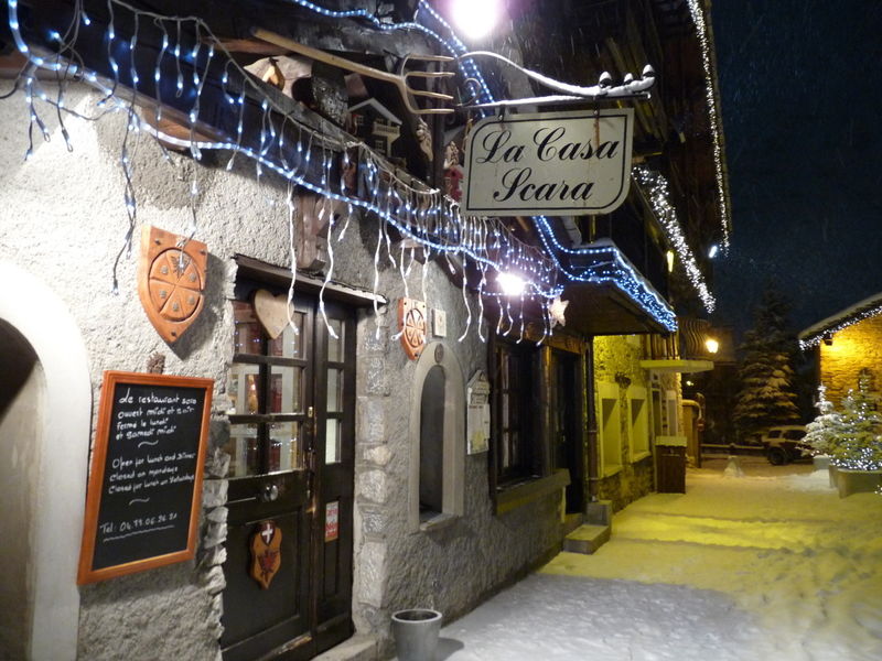 Devanture du restaurant - Casa Scara Val d'Isère