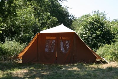 tente de Waard équipée extérieure