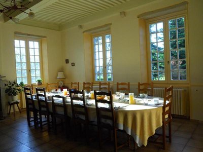 la table d'hôtes !