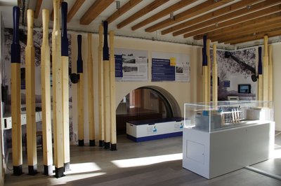 Intérieur salle exposition