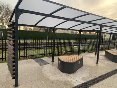 Station de recharge vélo