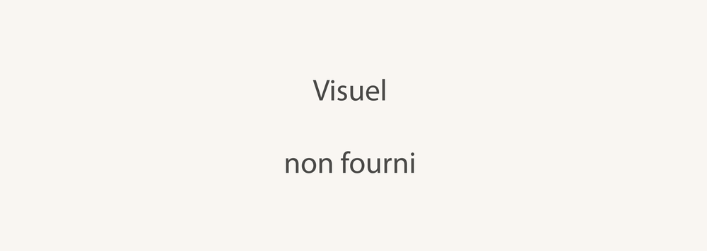 Visuel non fourni