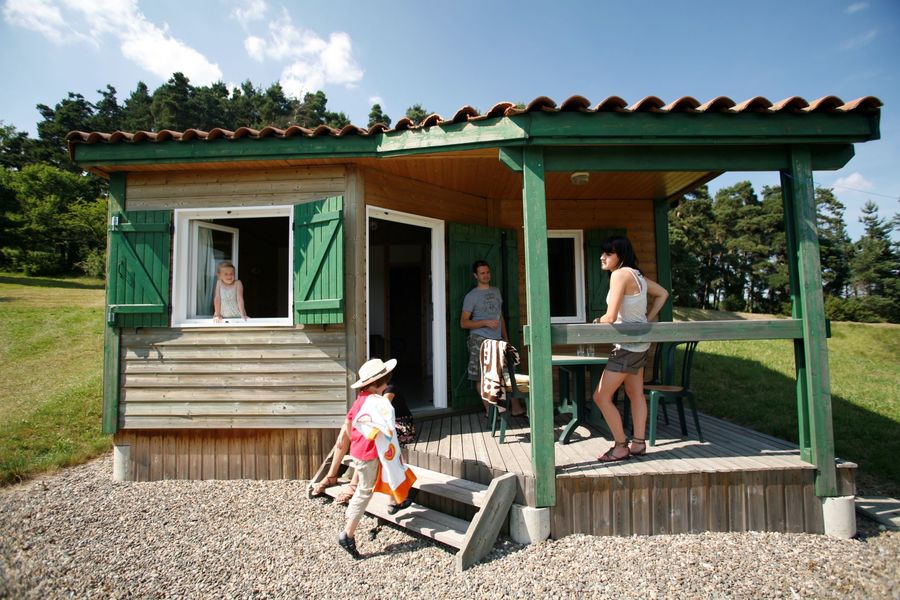 camping roche murat chalet saint flour