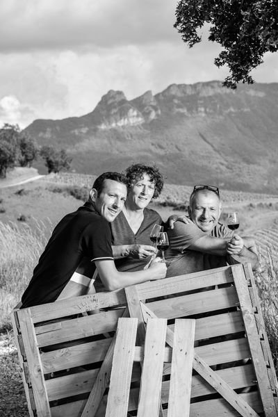 Antoine, Chantal et Jean-Pierre Bernard