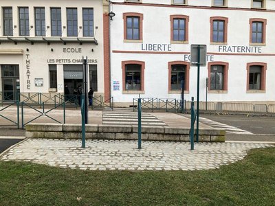 Arceaux à vélo - Parc Marguerite Lacroix_Chazelles-sur-Lyon